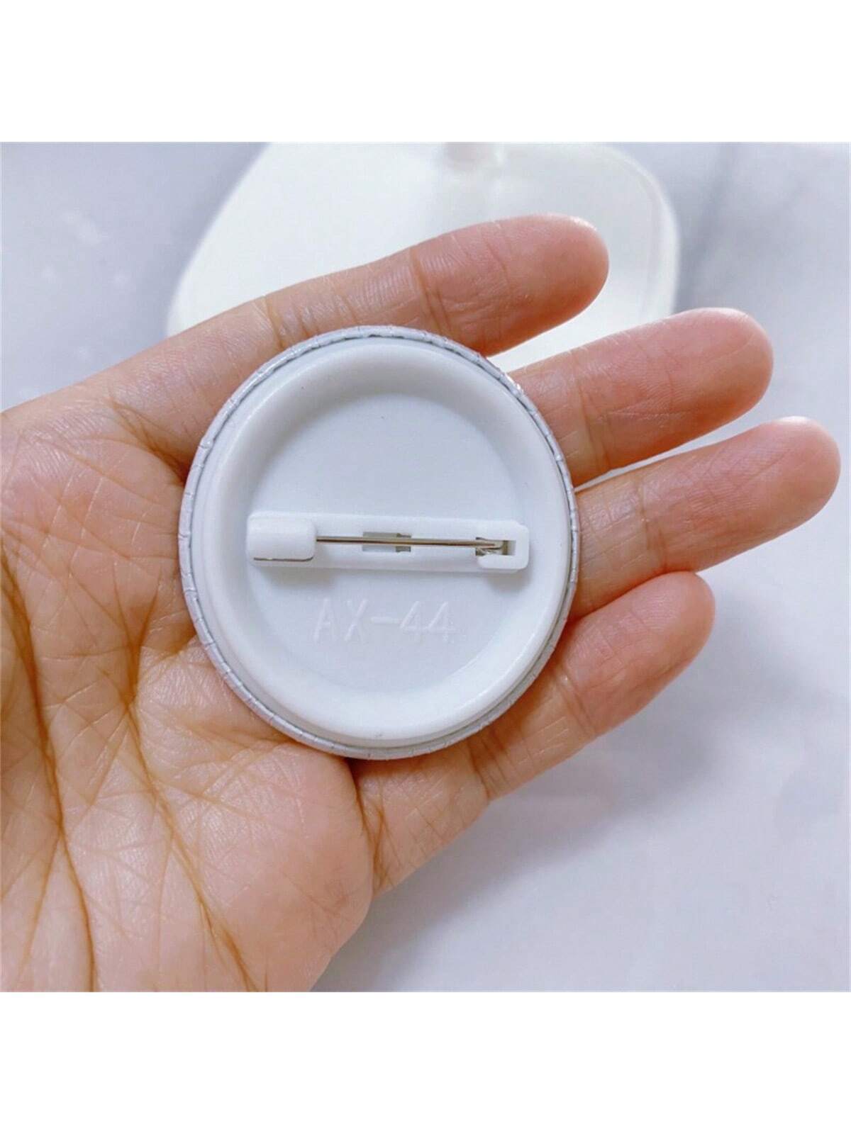 DIY 44mm Snap Pins Buttons