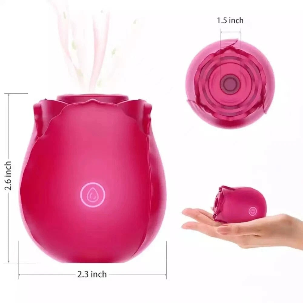 10-Speed Rose Clit Vibrator